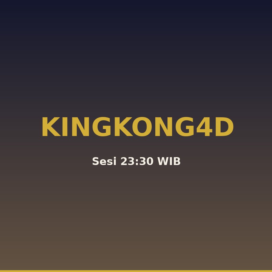Data King Kong 4D 2025 Colok Bebas Kingkong4D 23 3 (04978)